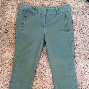 Loft olive pants. Petite 4